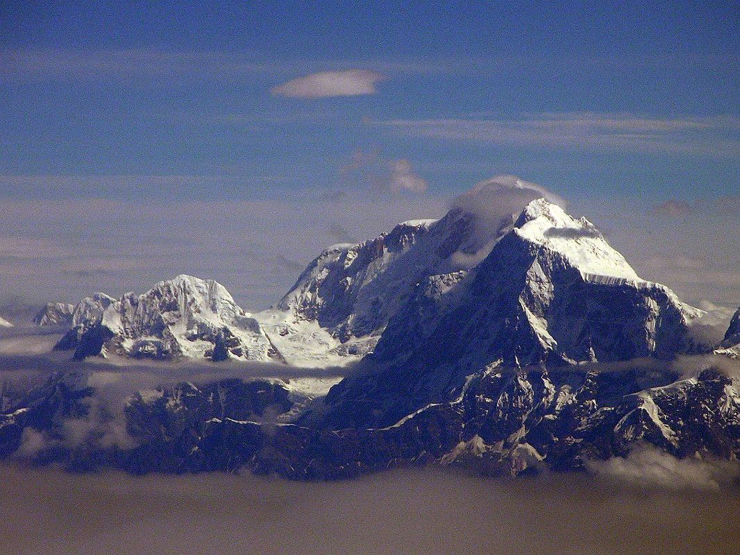 Tibet Kailash 12 Flying From Kathmandu 05 Manaslu  and Peak 29